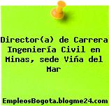 Director(a) de Carrera Ingeniería Civil en Minas, sede Viña del Mar