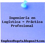 Ingeniería en Logística – Práctica Profesional