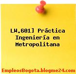 LW.601] Práctica Ingeniería en Metropolitana