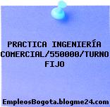 PRACTICA INGENIERÍA COMERCIAL/550000/TURNO FIJO