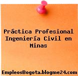 Práctica Profesional Ingeniería Civil en Minas