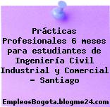 Prácticas Profesionales 6 meses para estudiantes de Ingeniería Civil Industrial y Comercial – Santiago
