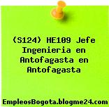 (S124) HE109 Jefe Ingenieria en Antofagasta en Antofagasta
