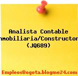 Analista Contable Inmobiliaria/Constructora (JQ689)