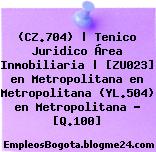 (CZ.704) | Tenico Juridico Área Inmobiliaria | [ZU023] en Metropolitana en Metropolitana (YL.504) en Metropolitana – [Q.100]