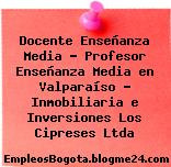 Docente Enseñanza Media – Profesor Enseñanza Media en Valparaíso – Inmobiliaria e Inversiones Los Cipreses Ltda