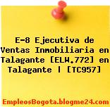 E-8 Ejecutiva de Ventas Inmobiliaria en Talagante [ELW.772] en Talagante | [TC957]