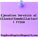 Ejecutivo Servicio al Cliente(Inmobiliarias) | FT318