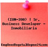 (IUN-390) | Sr. Business Developer – Inmobiliaria