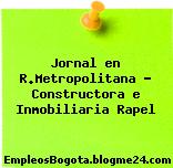 Jornal en R.Metropolitana – Constructora e Inmobiliaria Rapel