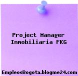 Project Manager Inmobiliaria FKG