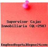 Supervisor Cajas Inmobiliaria (QL-258)