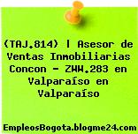 (TAJ.814) | Asesor de Ventas Inmobiliarias Concon – ZWW.283 en Valparaíso en Valparaíso