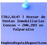 (TAJ.814) | Asesor de Ventas Inmobiliarias Concon – ZWW.283 en Valparaíso