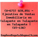 (U-673) OZA.851 – Ejecutiva de Ventas Inmobiliaria en Talagante en Talagante en Talagante | (UT-136)