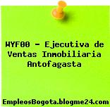 WYF00 – Ejecutiva de Ventas Inmobiliaria Antofagasta