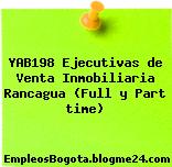 YAB198 Ejecutivas de Venta Inmobiliaria Rancagua (Full y Part time)