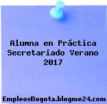 Alumna en Práctica Secretariado Verano 2017