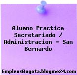 Alumno Practica Secretariado Administracion San Bernardo