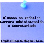 Alumno/a en práctica – Carrera Administración o Secretariado