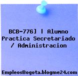 BCB-776] | Alumno Practica Secretariado / Administracion