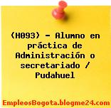(H093) – Alumno en práctica de Administración o secretariado / Pudahuel