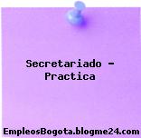 Secretariado – Practica