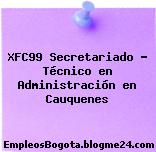 XFC99 Secretariado – Técnico en Administración en Cauquenes