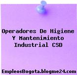 Operadores De Higiene Y Mantenimiento Industrial CSD