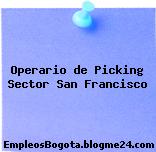 Operario de Picking Sector San Francisco