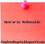 Operario McDonalds