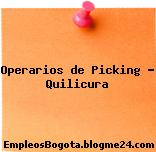 Operarios de Picking – Quilicura