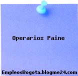 Operarios Paine