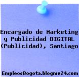 Encargado de Marketing y Publicidad DIGITAL (Publicidad), Santiago