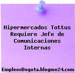 Hipermercados Tottus Requiere Jefe de Comunicaciones Internas