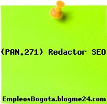 (PAN.271) Redactor SEO