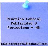 Practica Laboral Publicidad O Periodismo – NB