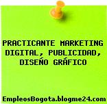 PRACTICANTE MARKETING DIGITAL, PUBLICIDAD, DISEÑO GRÁFICO