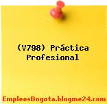 (V798) Práctica Profesional