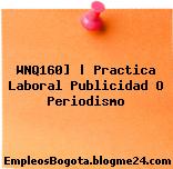 WNQ160] | Practica Laboral Publicidad O Periodismo