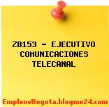 ZB153 – EJECUTIVO COMUNICACIONES TELECANAL
