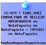 CC-979 | [GNI.458] CONSULTORA DE BELLEZA ANTOFAGASTA en Antofagasta en Antofagasta – (AY182) en Antofagasta