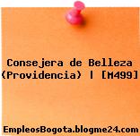 Consejera de Belleza (Providencia) | [M499]