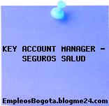 KEY ACCOUNT MANAGER – SEGUROS SALUD
