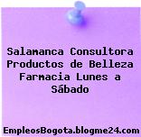 Salamanca Consultora Productos de Belleza Farmacia Lunes a Sábado