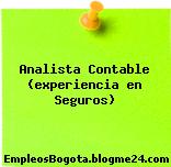 Analista Contable (experiencia en Seguros)