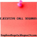 EJECUTIVO CALL SEGUROS