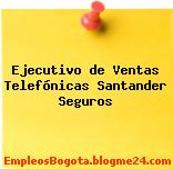 Ejecutivo de Ventas Telefónicas Santander Seguros