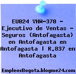 EU024 VHW-370 – Ejecutivo de Ventas – Seguros (Antofagasta) en Antofagasta en Antofagasta | R.837 en Antofagasta