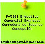 F-538] Ejecutivo Comercial Empresas Corredora de Seguros Concepción